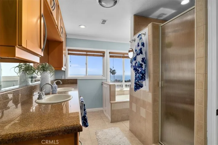 Yep!  Even a view from the bathroom!