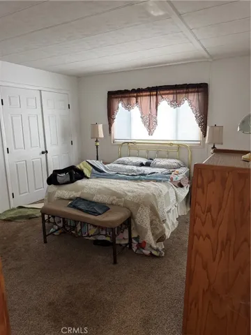 Main bedroom with 2 separate double door closets
