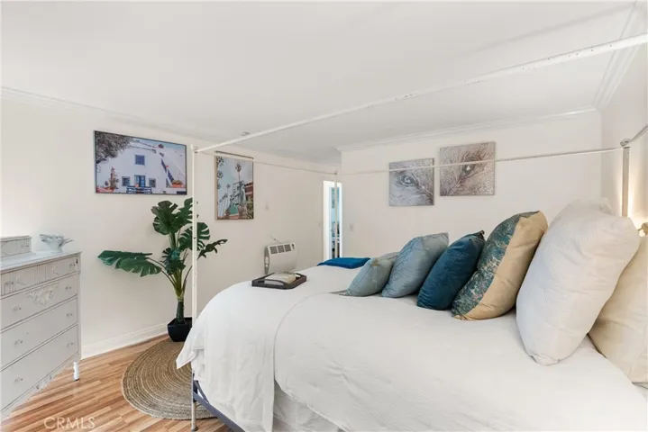 View towards the entrance from master bedroom
