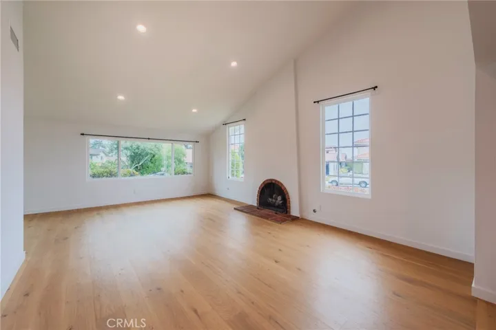 Huge living room.