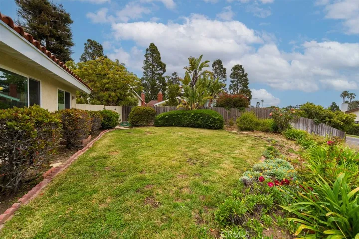 Side yard is another great usable space.
