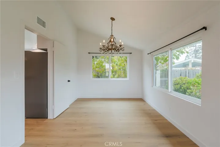 Formal dining room just behind the living room