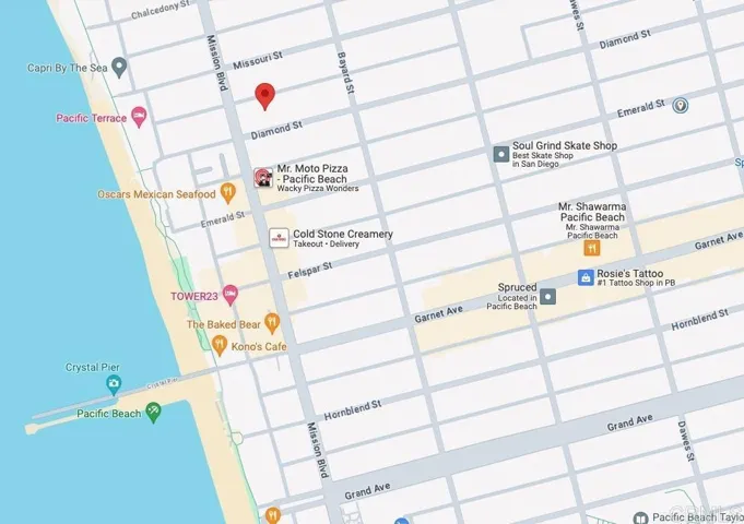 820 Diamond Street 2, San Diego, California 92109