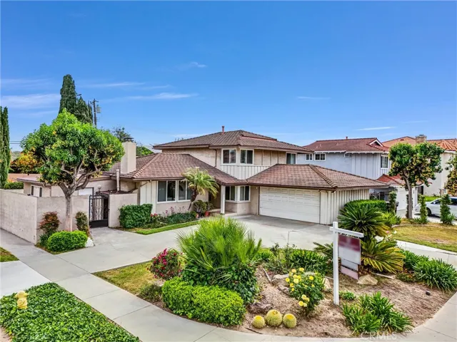 Split level executive pool home on a corner Lot