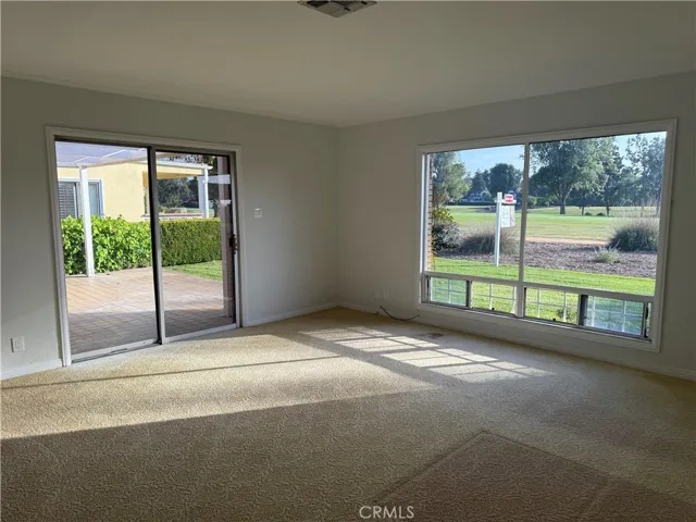 Primary Bedroom with view of the golf course