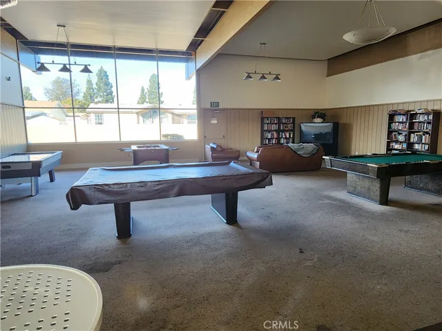 Club house game room