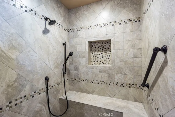 Downstairs Primary Walk-in Shower