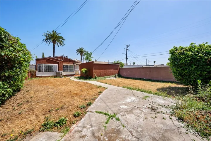 Rear Yard