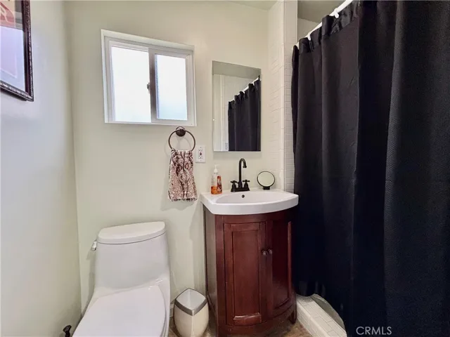 Bathroom in back house