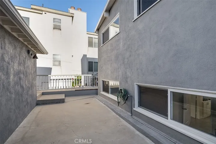 Shared patio