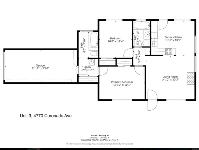 Unit 3 including garage