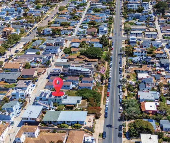 Aerial showing location