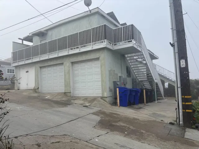 view from alley