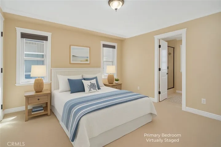 Primary Bedroom Virtually Staged
