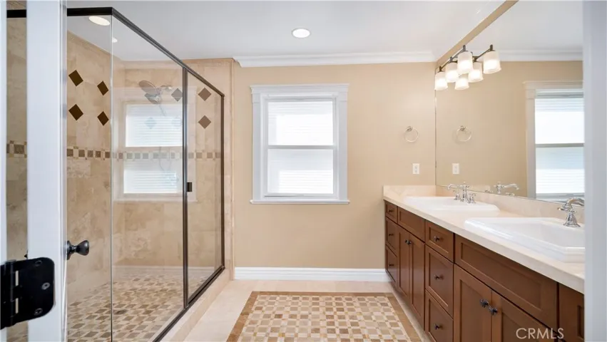 Primary Bathroom with spacious shower.