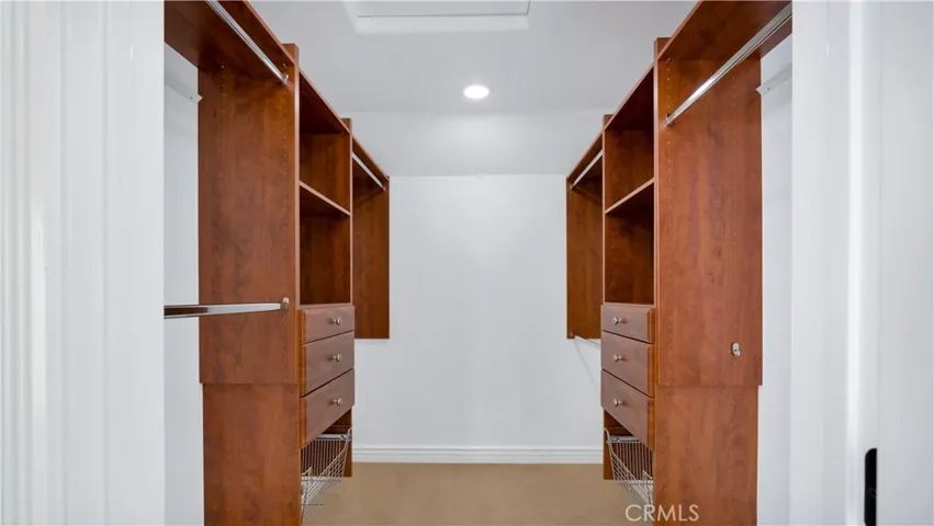 Primary Bedroom Finished Walk-in closet.