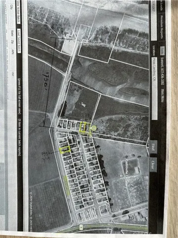 Land located less than 2000 feet from the sand
