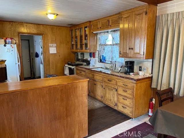 Kitchen Facing Front of house