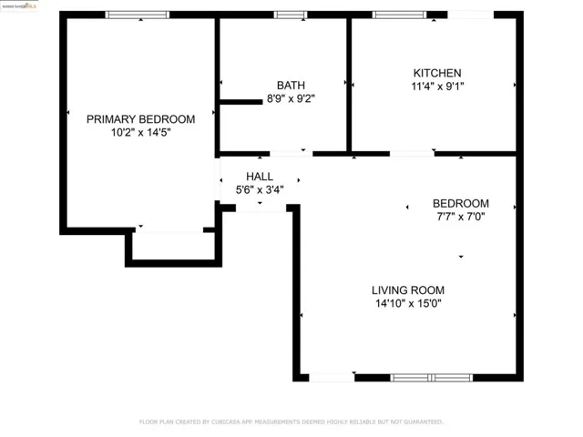 One bedroom larger