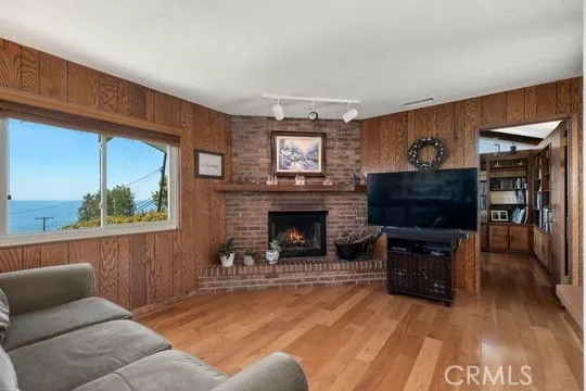 Family room with ocean view