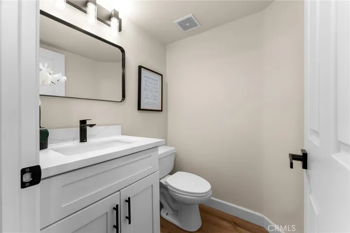 downstairs half bath