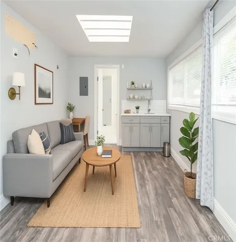 Rear unit Living Room (virtually Staged)