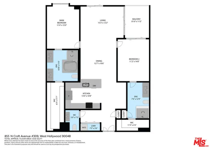 855 N Croft Avenue 309, Los Angeles, California 90069