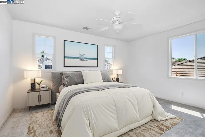 Virtual Staging Upstairs Bedroom w/Ensuite