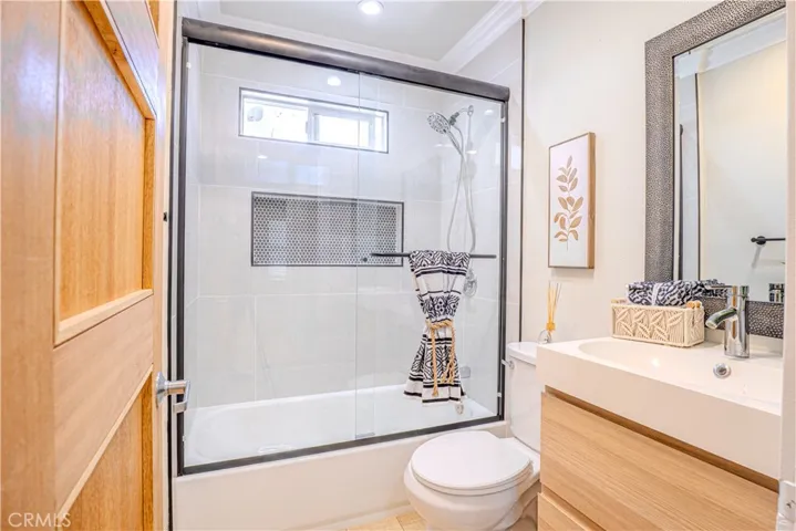 Hallway bathroom