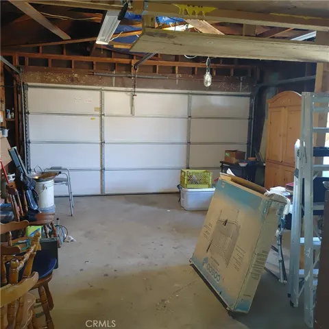 2 car attached garage
