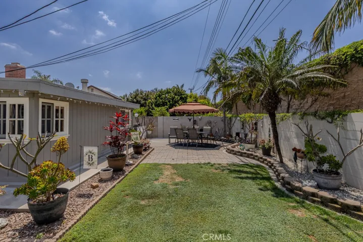 Another view of the backyard