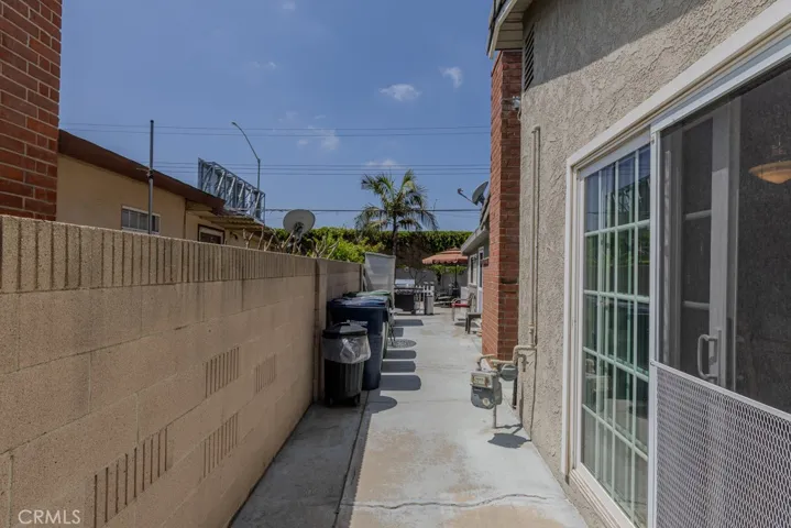 Another view of the side of the home