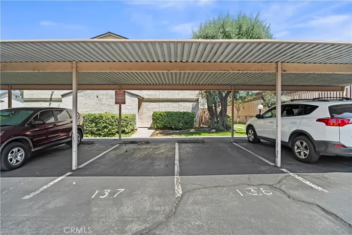 2 parking spaces