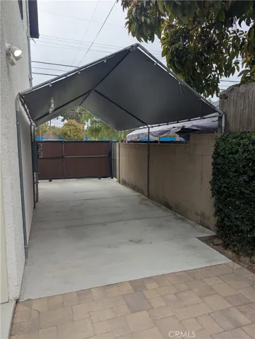 Parking Pad from Alley