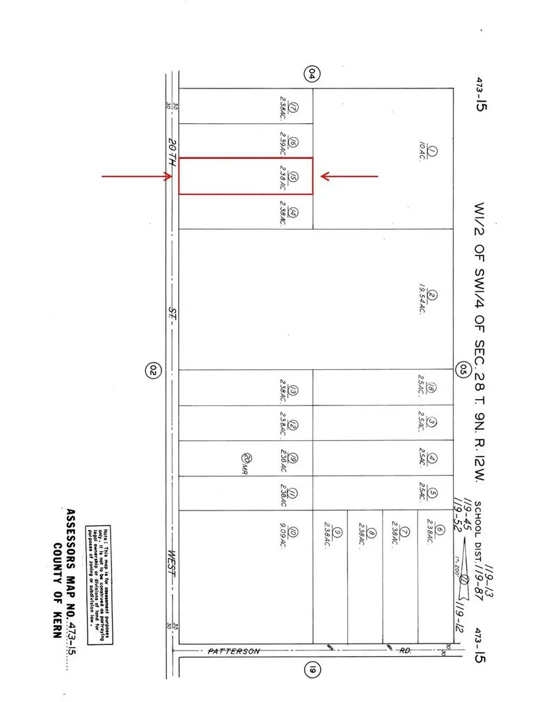 Assessor's Map