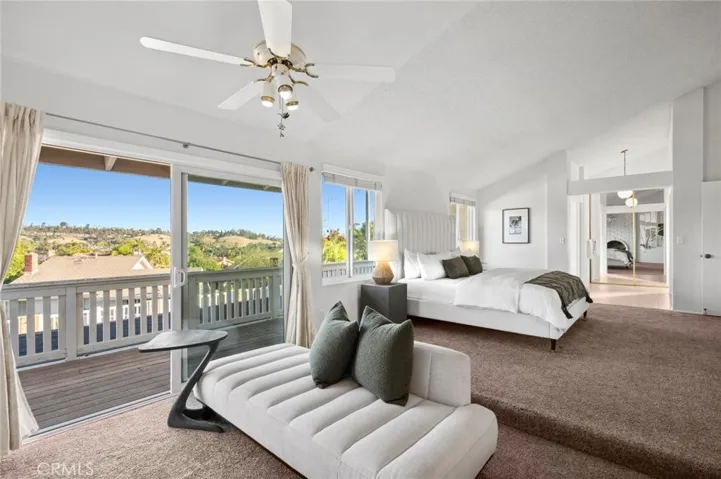 Large sliders lead to your private balcony where you can enjoy your morning coffee