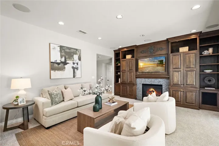 Spacious family room