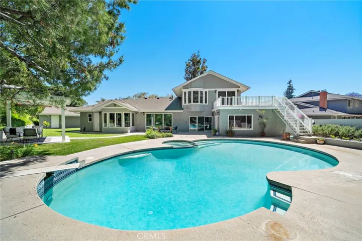  Luxury living on a lush, nearly half-acre lot.