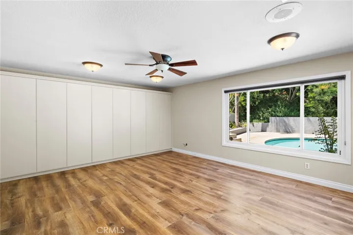 Pool/activity room with lots of storage space