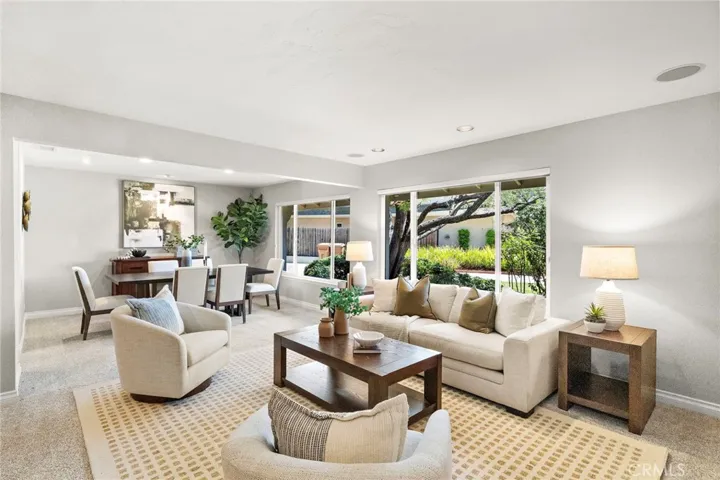 Formal living room and dining