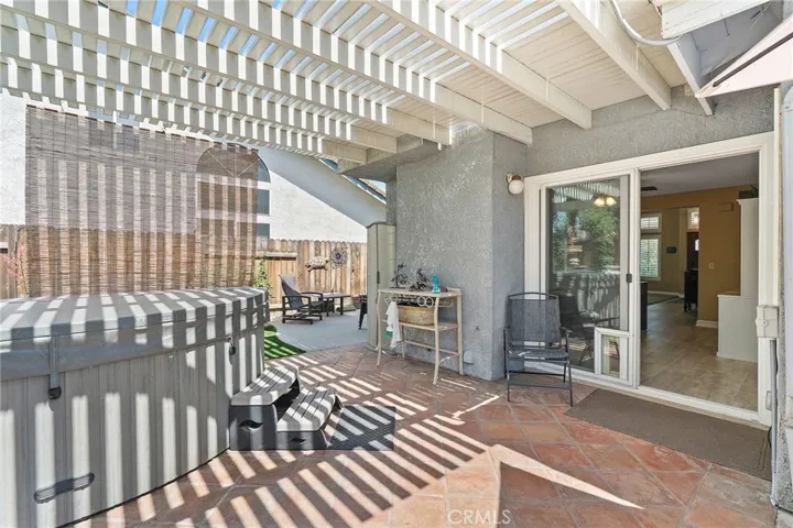 Nice patio.