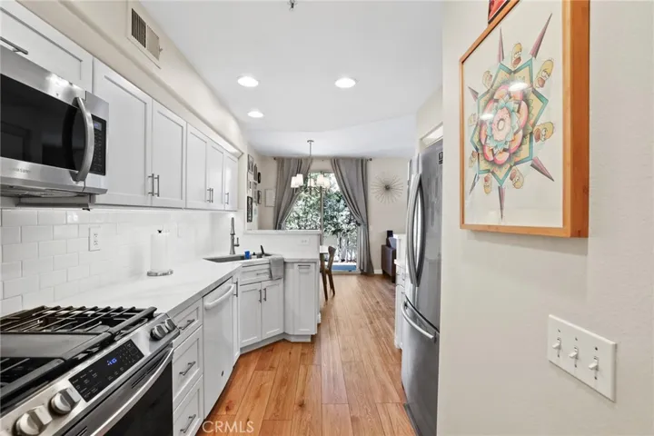Ample counter space.