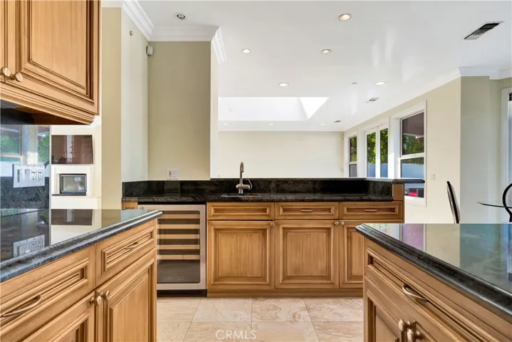 Kitchen from stove edge