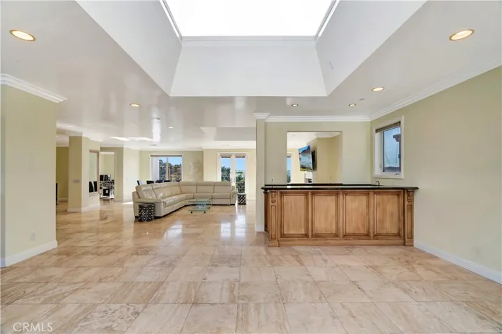Dining room from back door
