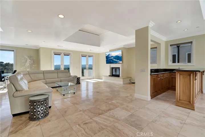 Living room from dining room