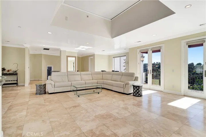 Living room from fire place