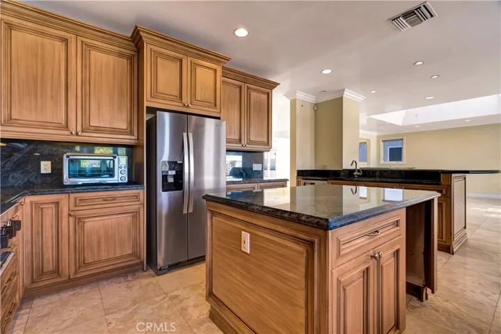 Kitchen from sink corner