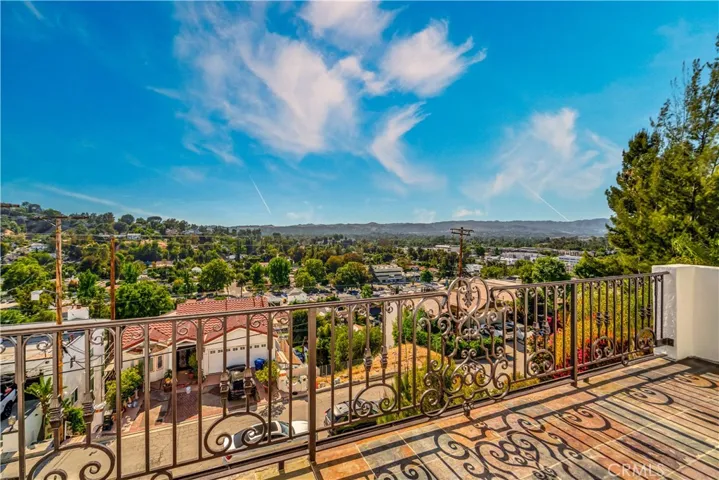 Daytime view from 3rd floor balcony