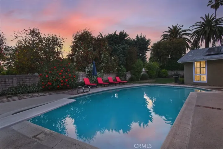 Backyard at Twilight