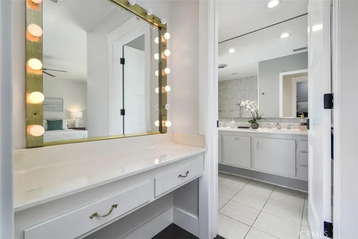 Vanity area and Primary Bathroom